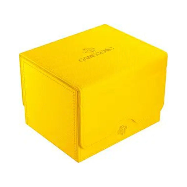 GameGenic Sidekick XL Deck Box 100 Plus Cards Yellow Trading Card Storage Case