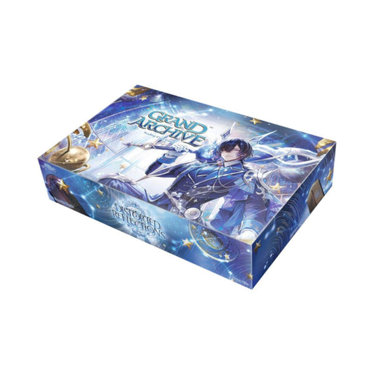 Grand Archive Distorted Reflections Alter Edition Booster Box, 24 Booster Packs, 12 Cards per Pack, Trading Card Game Collectible Display