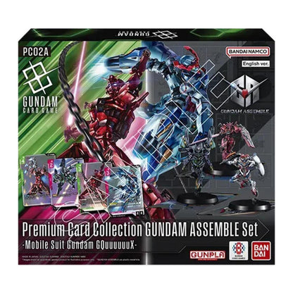 Bandai Gundam PC02A Premium Card Collection Assemble Set Mobile Suit GQuuuuuuX