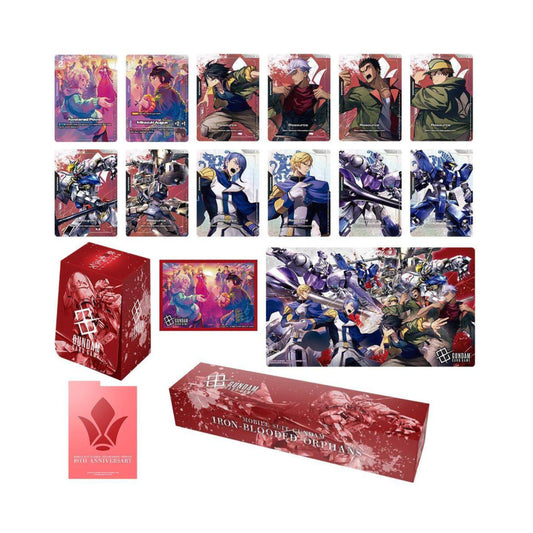 Gundam Premium Accessory Set PB02 with official Gundam Card Game accessories