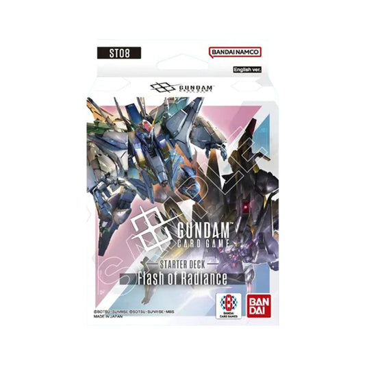 Gundam TCG ST08 Flash of Radiance English starter deck sealed trading card game