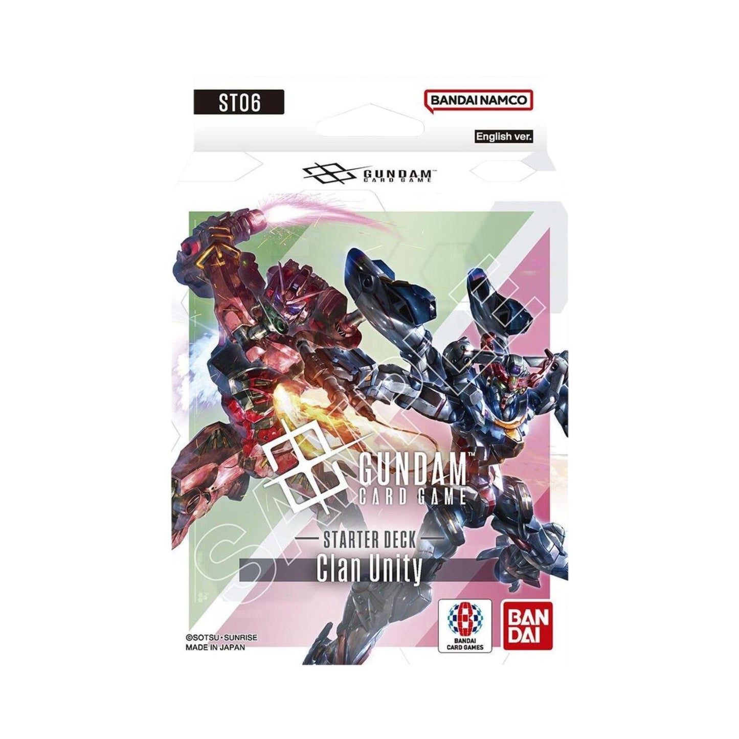 Gundam TCG Starter Deck 06 Clan Unity ST06 Card Game by Bandai