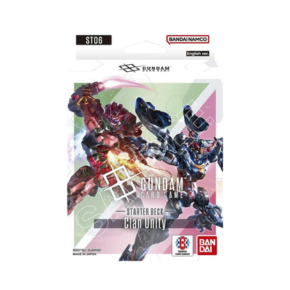Gundam TCG Starter Deck 06 Clan Unity ST06 Card Game by Bandai