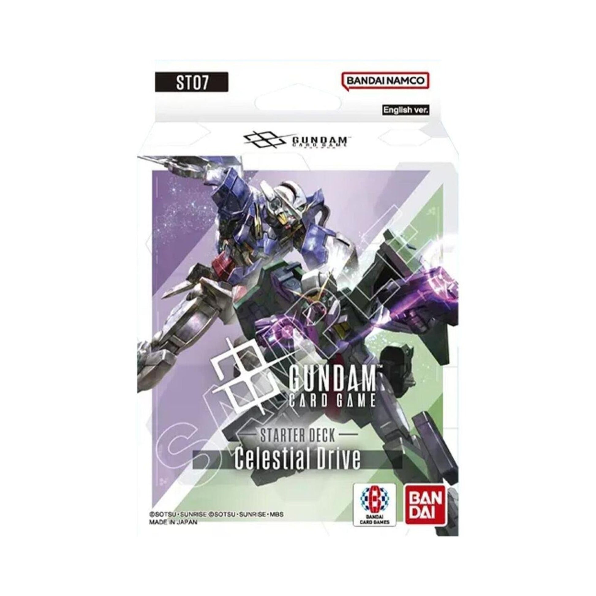 Gundam TCG Starter Deck 07 Celestial Drive ST07 sealed collectible card game deck