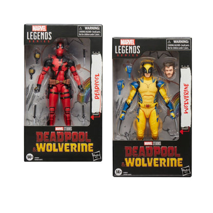 Hasbro Marvel Legends Series Deadpool and Wolverine Set of 2 Collectible 6" Action Figures - Estimated Arrival: June 2025 (PRE-SALE)