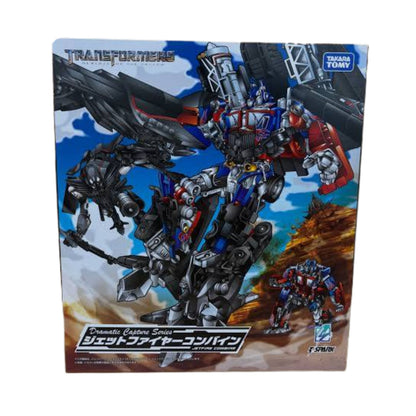 Transformers Dramatic Capture Series Jetfire Combine Optimus Prime Set – Hasbro 2-Pack Action Figures, Movie-Inspired Collectibles, Converting Robot & Jet, Premium Detail