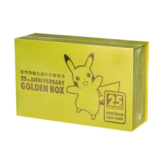 Pokemon TCG Japanese 25th Anniversary Golden Box Pokemon trading card collection
