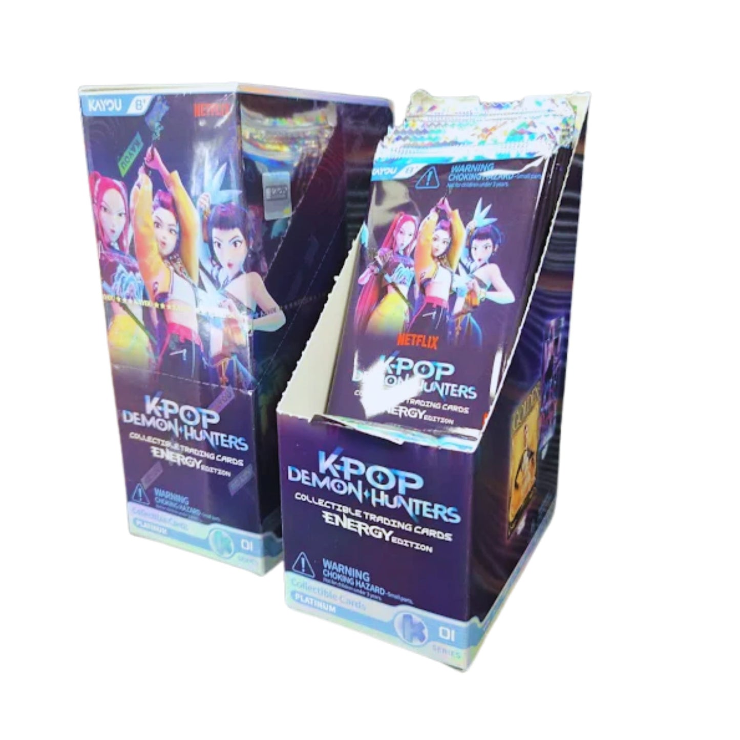 Kayou K-Pop Demon Hunters Energy Edition Booster Box Collectible Trading Cards