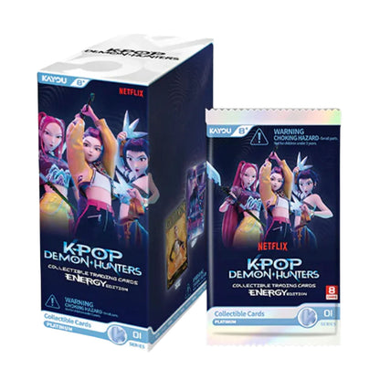Kayou K-Pop Demon Hunters Energy Edition Booster Box Collectible Trading Cards