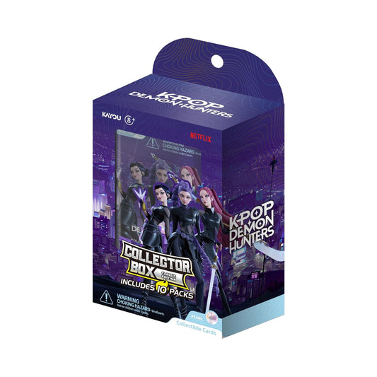 Kayou Kpop Demon Hunters Collectible Trading Cards, Classic Edition, Series 1, Collector Box, 10 Packs