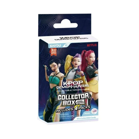 Kayou KPop Demon Hunters Special Mini Edition Collector Box with four packs.