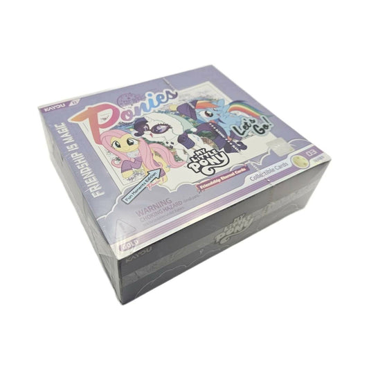 Kayou My Little Pony Eternal Fun Moments Edition 003A-NA Trading Cards, Booster Box with Tour Map Cards, Winter Freeze-Frame Cards and Stained Glass Snapshot Cards