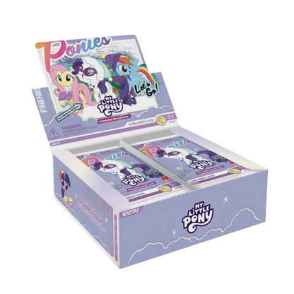 Kayou My Little Pony Eternal Fun Moments Edition 003A-NA Trading Card Booster Display, 20 Packs, 7 Cards per Pack, 140 Cards Total (PRE-ORDER)
