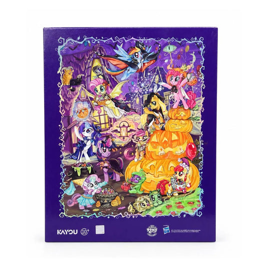 Kayou My Little Pony TCG S03 Nightmare Night Gift Box 01 - 5 Booster Packs, Exclusive 6-Card Pack, 70 Card Sleeves, 3x3 Card Album, Collectible Trading Card Game Set