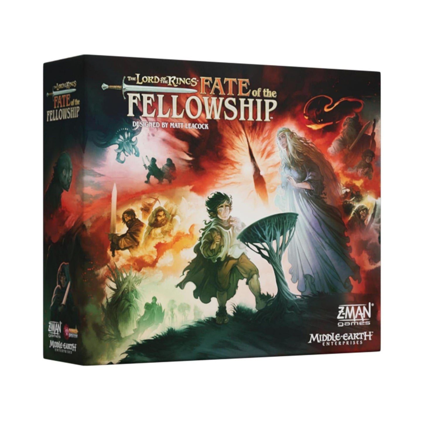 The Lord of the Rings: Fate of the Fellowship Board Game – Cooperative Strategy Fantasy Game