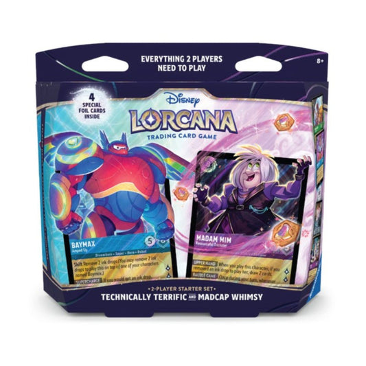 Disney Lorcana Hyperia City 2-Player Deck, Disney Lorcana Trading Card Game Set for Two Players, Collectible TCG Deck Set for Strategy Gameplay and Game Night (PRE-ORDER)