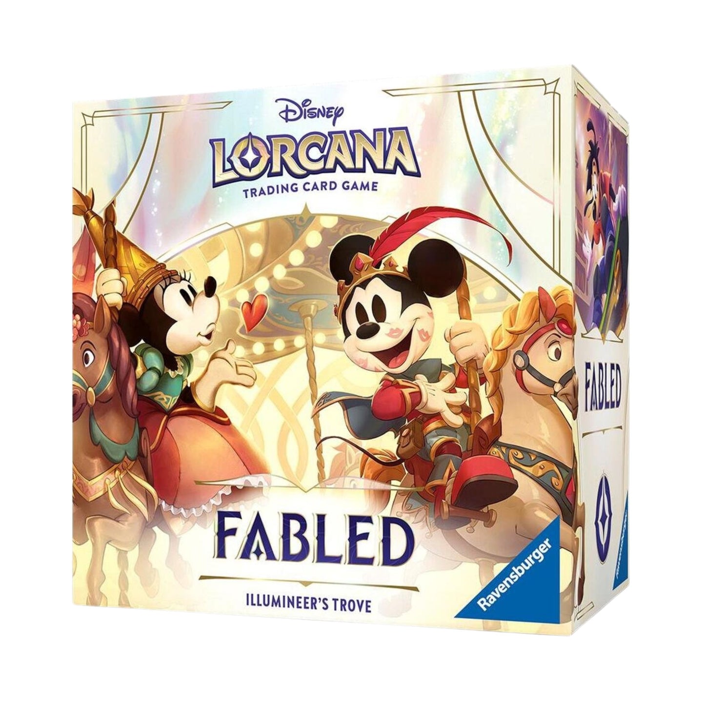 Lorcana Disney Trading Card Game Illumineer’s Trove – Fabled Collector’s Box with Booster Packs