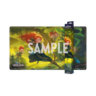 Lorcana TCG Wilds Unknown Playmat - Merida, Full-Sized 23 x 13.5-Inch Card Game Mat for Protection, Style, and Immersive Gameplay (PRE-ORDER MAY)