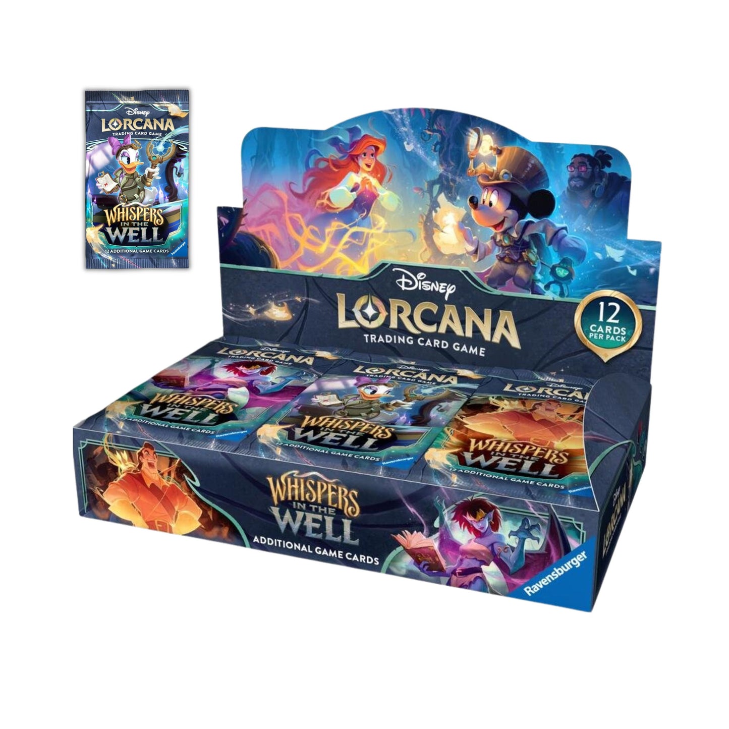 Lorcana Whispers In The Well Booster Box - Estimated Arrival: Nov 14, 2025 (PRE-SALE)