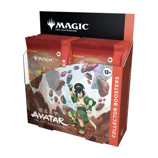 Magic The Gathering Avatar The Last Airbender Collector Booster Box 12 Packs MTG