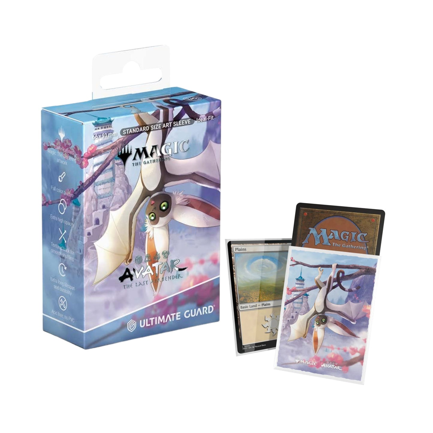 MTG Avatar The Last Airbender Momo, Rambunctious Rascal Art Sleeves for Trading Cards