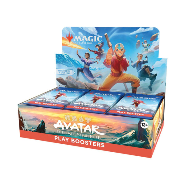 Magic The Gathering Avatar The Last Airbender Play Booster Box Sealed MTG Trading Card Game Display