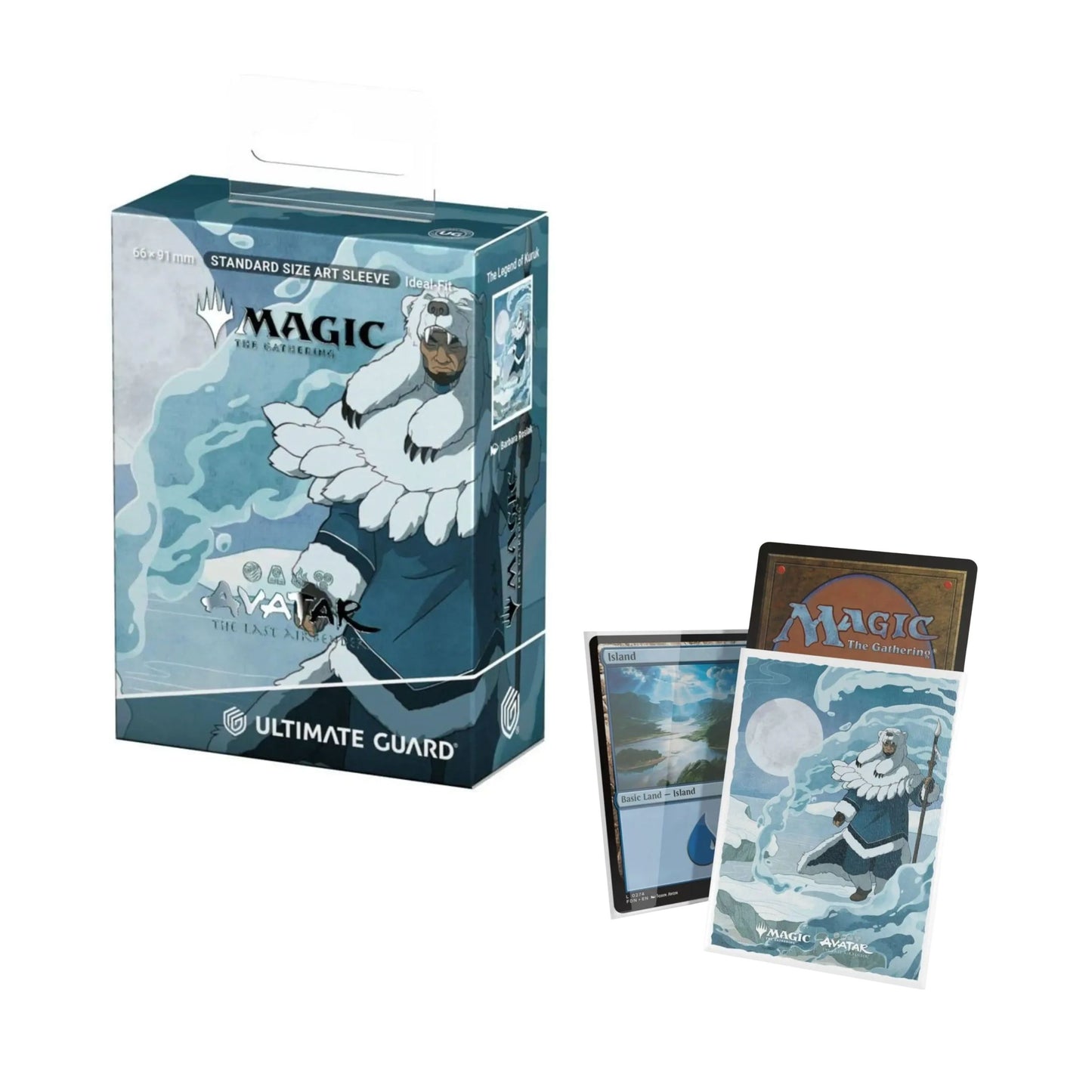 MTG Avatar The Last Airbender The Legend Of Kuruk Art Sleeves for Trading Cards