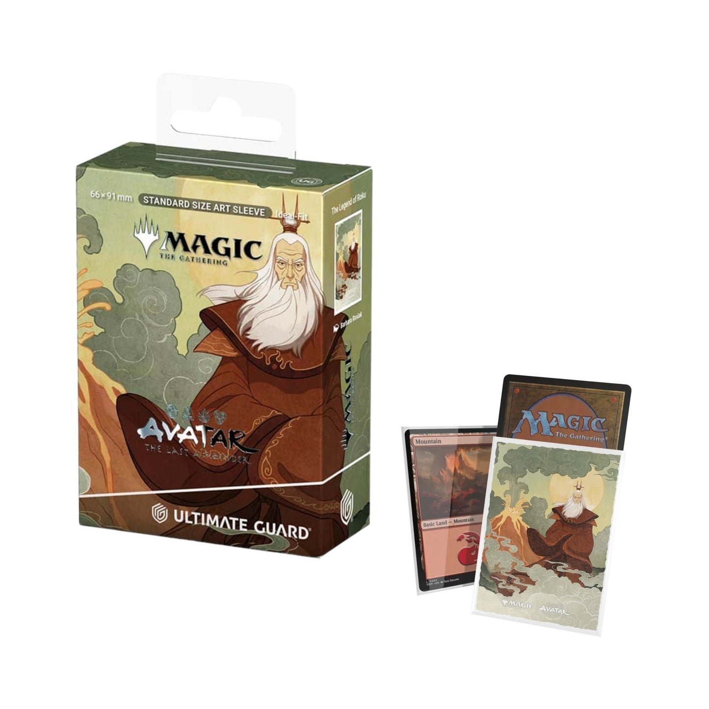 MTG Avatar The Last Airbender The Legend Of Roku Art Sleeves for Trading Cards