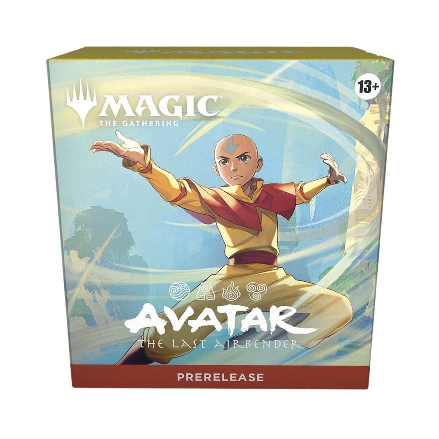 MTG Avatar The Last Airbender Aang White Prerelease Pack Play Boosters Magic The Gathering Cards