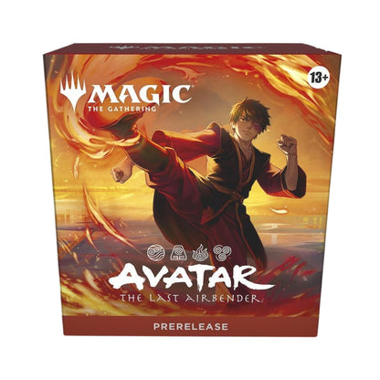 MTG Avatar The Last Airbender Zuko Red Prerelease Pack Magic The Gathering Cards Set