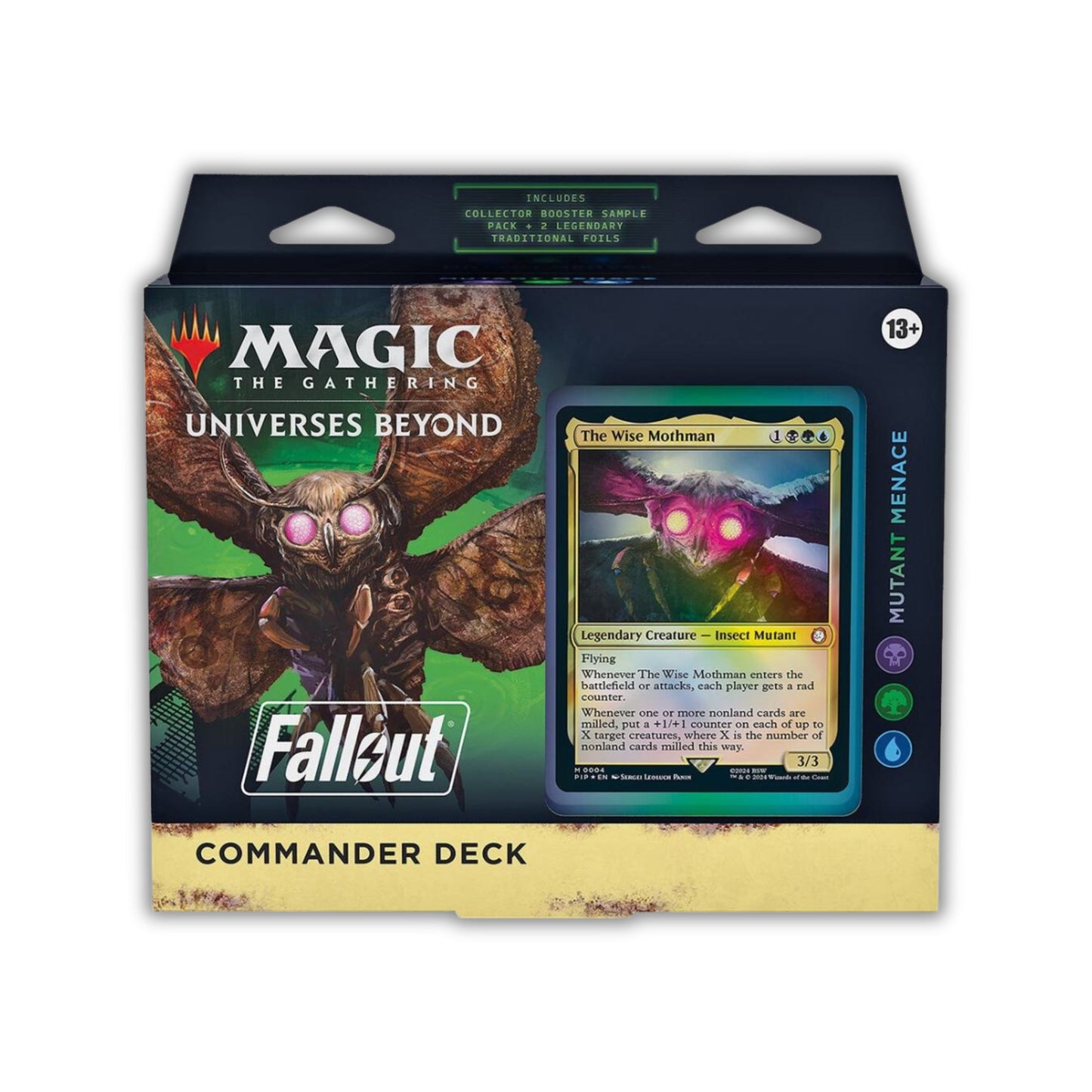 Magic The Gathering TCG Universes Beyond Fallout Mutant Menace Commander Deck – MTG Cards