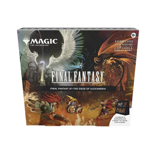 Magic The Gathering Final Fantasy Scene Box The Siege of Alexandria  - Estimated Arrival: Dec. 2025 (PRE-SALE)