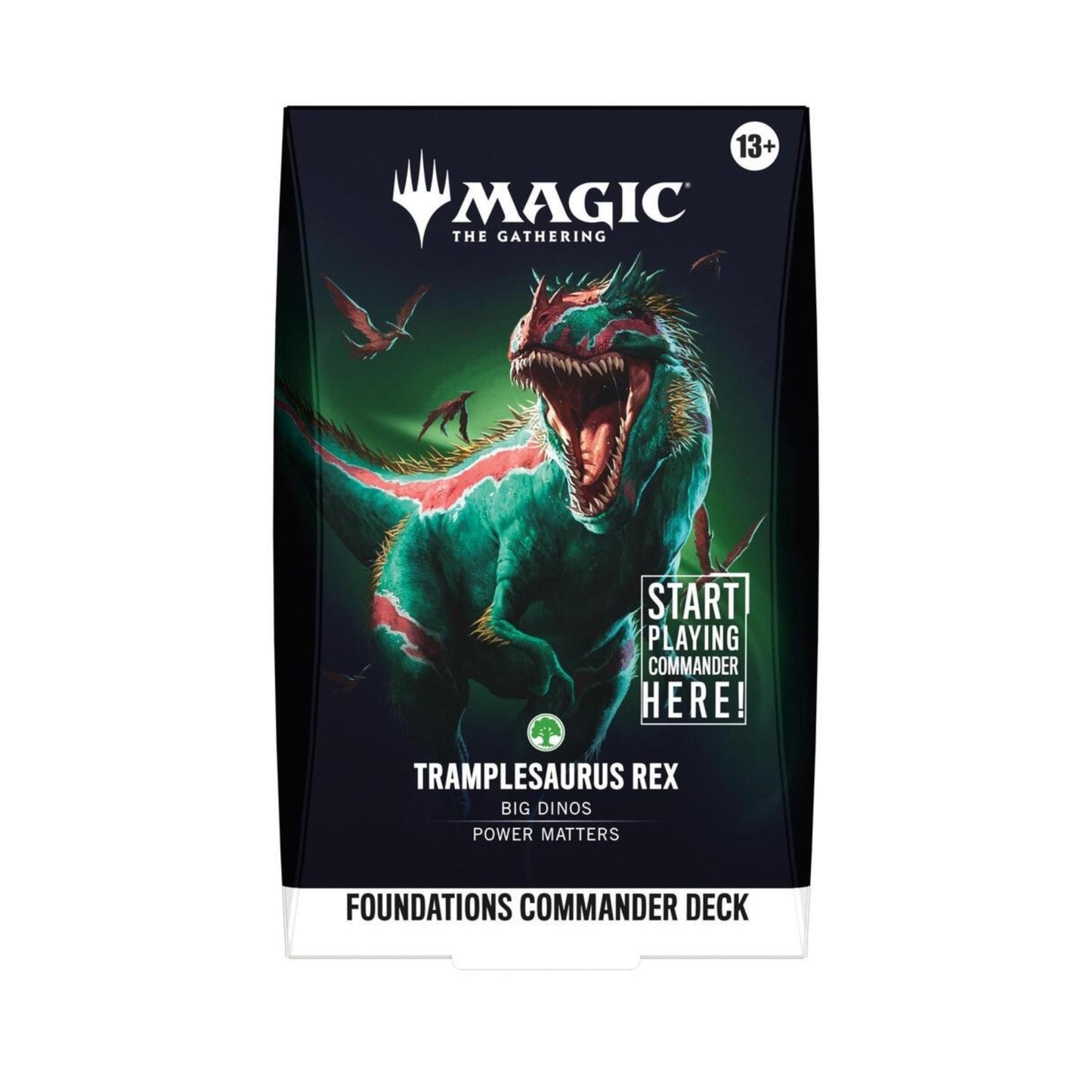 rex cards mtg Magic The Gathering Foundations Commander Deck Tramplesaurus Rex FDC, –  COLLECTION REALM