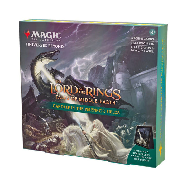 Magic The Gathering Universes Beyond The Lord of the Rings Tales of Middle-earth Scene Box Gandalf in the Pelennor Fields
