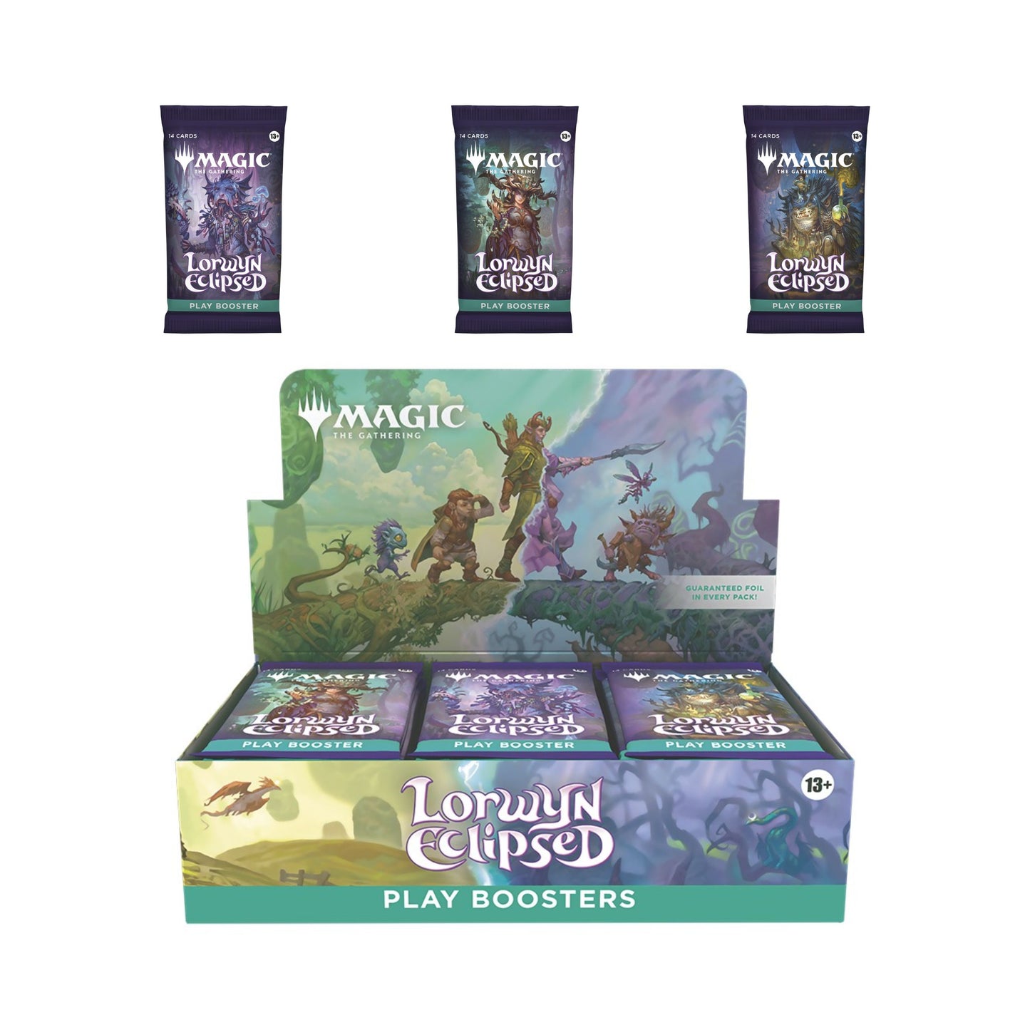 Magic: The Gathering Lorwyn Eclipsed Play Booster Box – 15 Cards per Pack, 30 Packs per Box – MTG Draft & Collectible Booster Packs – Fantasy Trading Card Game (PRE-SALE JANUARY)