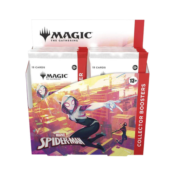 Magic: The Gathering Marvel Spider-Man Collector Booster Box - MTG Collector Booster Packs Marvel Cards TCG Box