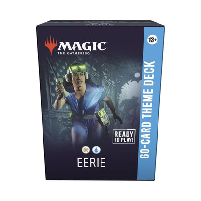 Magic: The Gathering Secrets of Strixhaven Eerie Theme Deck – 60-Card Preconstructed Deck with Tokens, Deck Box & Strategy Guide for Exciting Gameplay (PRE-ORDER APRIL)