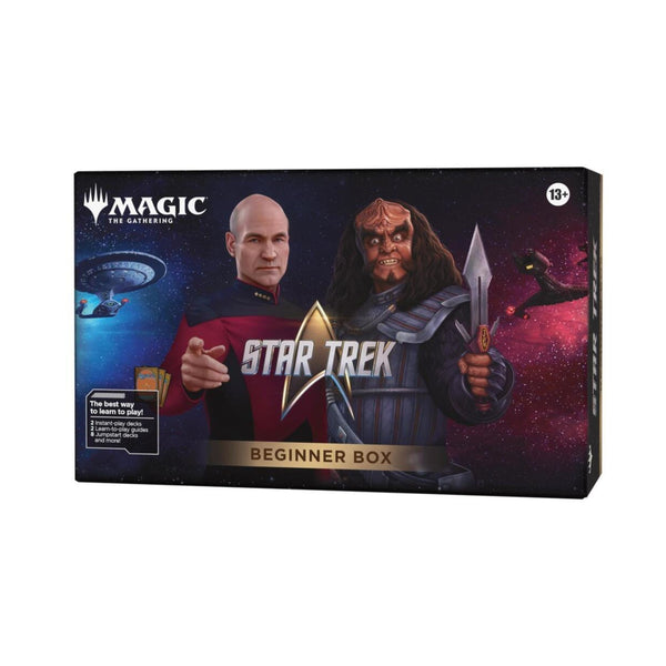 Magic: The Gathering | Star Trek Beginner Box | 2 Instant-Play Decks, 8 Jumpstart Decks, 2 Learn-to-Play Guides, 2 Playmats & 2 Spindown Life Counters (PREORDER - Release Date November 13, 2026)