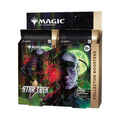 Magic: The Gathering | Star Trek Collector Booster Box | 12 Collector Boosters | Foils, Rare & Mythic Rare Cards, Special Treatments | 2026 Universes Beyond (PREORDER - Release Date November 13, 2026)