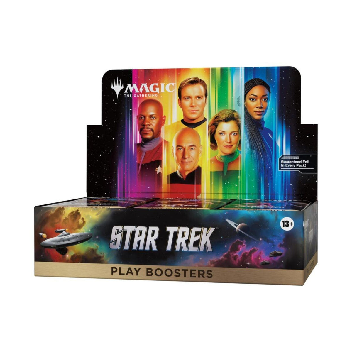 Magic: The Gathering | Star Trek Play Booster Display | 30 Play Boosters | Trading Card Game | Universes Beyond | Collectible Cards | Star Trek MTG Cards (PREORDER - Release Date November 13, 2026)