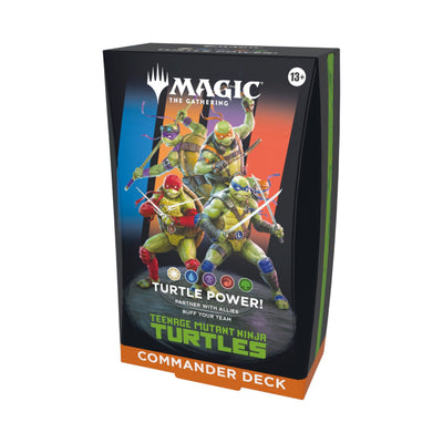 Magic: The Gathering - Teenage Mutant Ninja Turtles Commander Deck 4ct (PRE-ORDER MARCH)