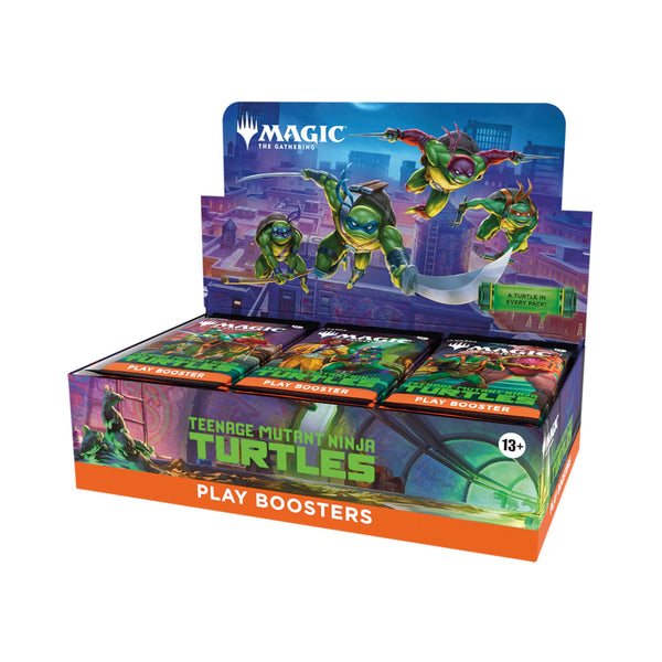 Magic: The Gathering Teenage Mutant Ninja Turtles Play Booster Pack – Collectible MTG Cards, Strategy Deck Expansion, Fun for Kids and Adults (PRE-SALE MARCH)