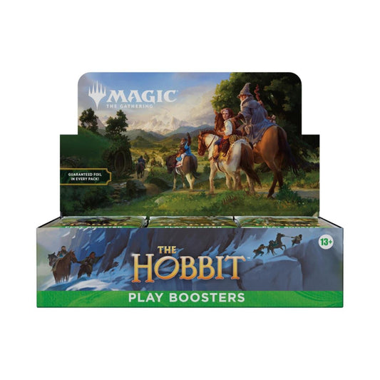 MTG The Hobbit Play Booster Box – Magic: The Gathering | The Hobbit Booster Display, 30 Play Booster Packs, Middle-earth Box Topper, Foil Cards, Collectible Trading Card Game (PREORDER - Release Date Aug. 14, 2026)