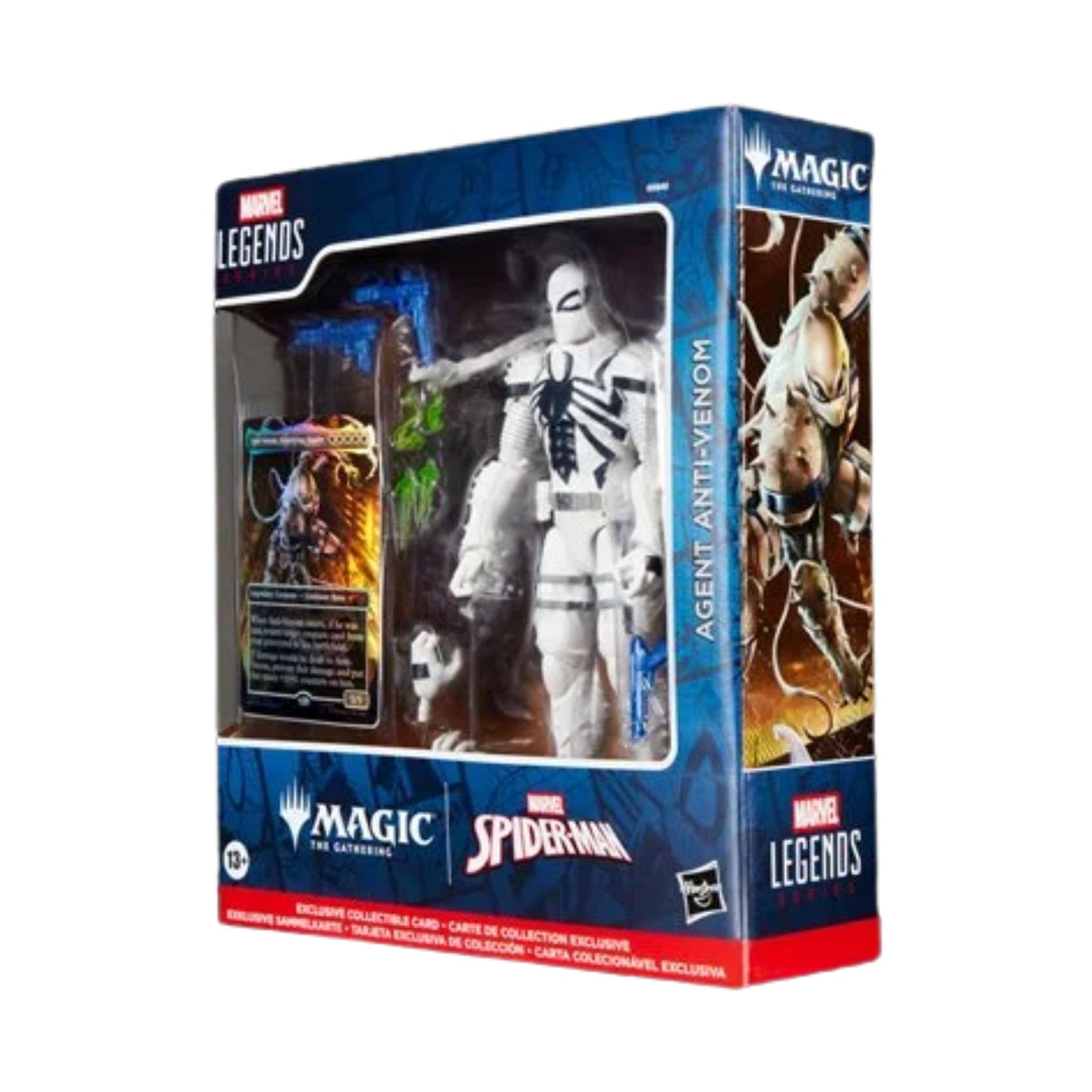 Marvel Legends Series Agent Anti-Venom 6-Inch Action Figure – Spider-Man Marvel Legends Magic: The Gathering Collectible