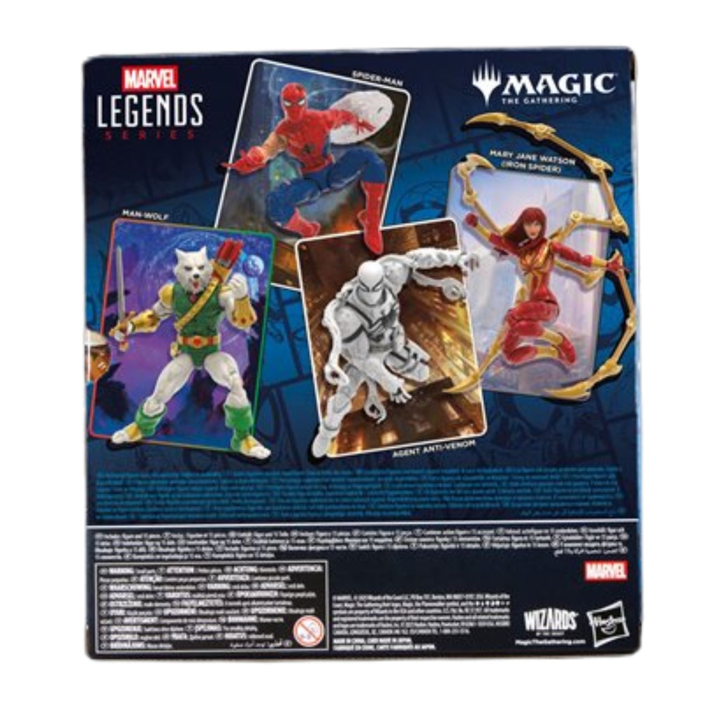 Marvel Legends Series Agent Anti-Venom 6-Inch Action Figure – Spider-Man Marvel Legends Magic: The Gathering Collectible