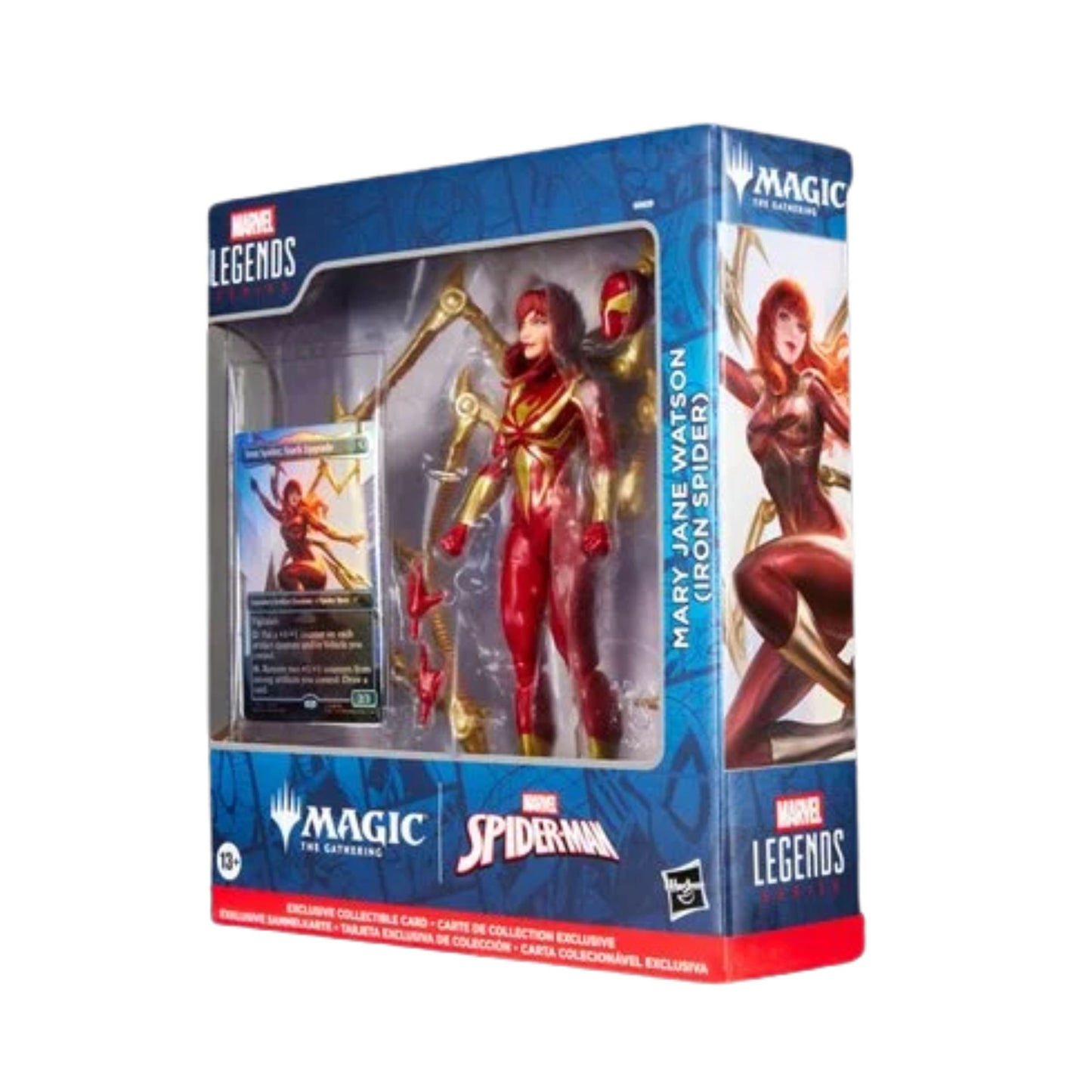 Marvel Legends Series Mary Jane Watson (Iron Spider) 6-Inch Action Figure – Spider-Man Marvel Legends Magic: The Gathering Collectible