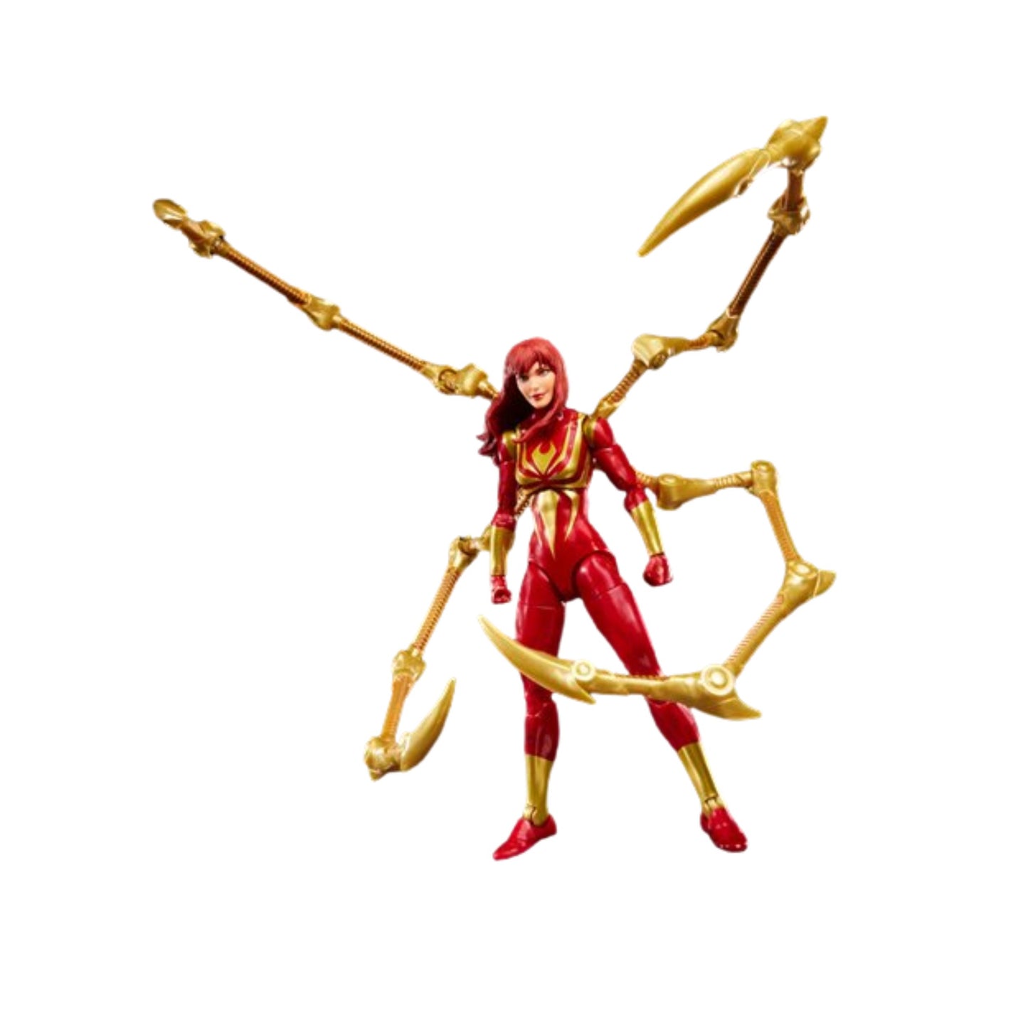 Marvel Legends Series Mary Jane Watson (Iron Spider) 6-Inch Action Figure – Spider-Man Marvel Legends Magic: The Gathering Collectible
