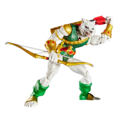 Spider-Man Marvel Legends Series Man-Wolf 6-Inch Action Figure with Playable Collectible MTG Card