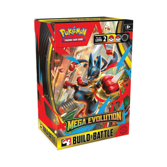 Pokemon TCG Mega Evolution Build and Battle Box ME01 with Booster Packs and Deck Cards