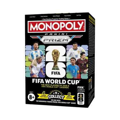 Monopoly Panini Prizm FIFA World Cup Blaster Box sealed trading card box